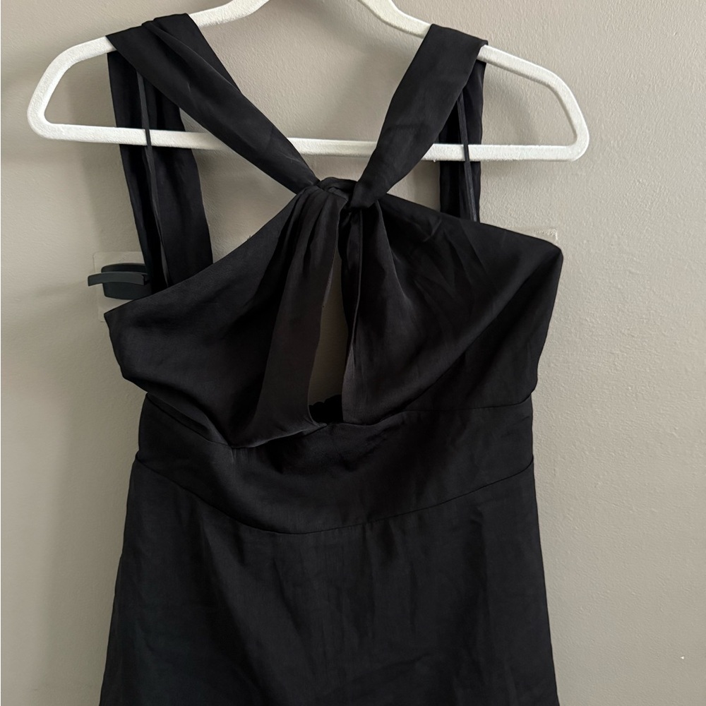 Banana Republic Black Backless Dress